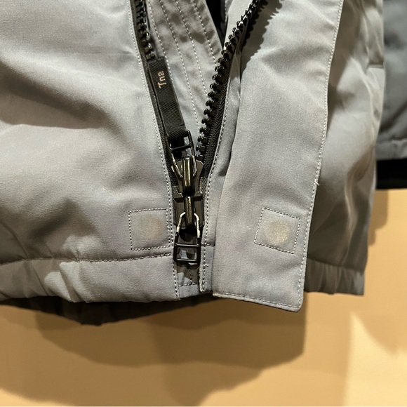 Aritzia TNA Haven Mid Length Parka Evening Dove Size L - Picture 15 of 16